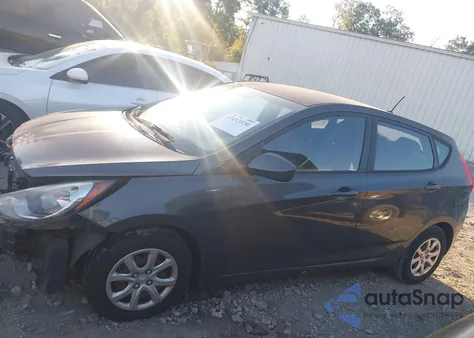 2012 Hyundai Accent Gs from USA, damaged, VIN KMHCT5AE9CU012605